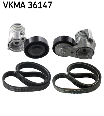 SKF VKMA 36147 Kit Cinghie Poly-V